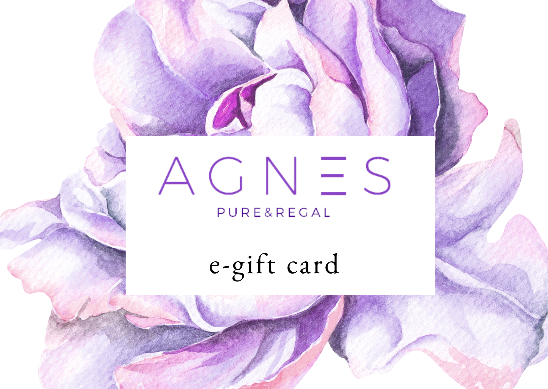 AGNES E-GIFT CARD